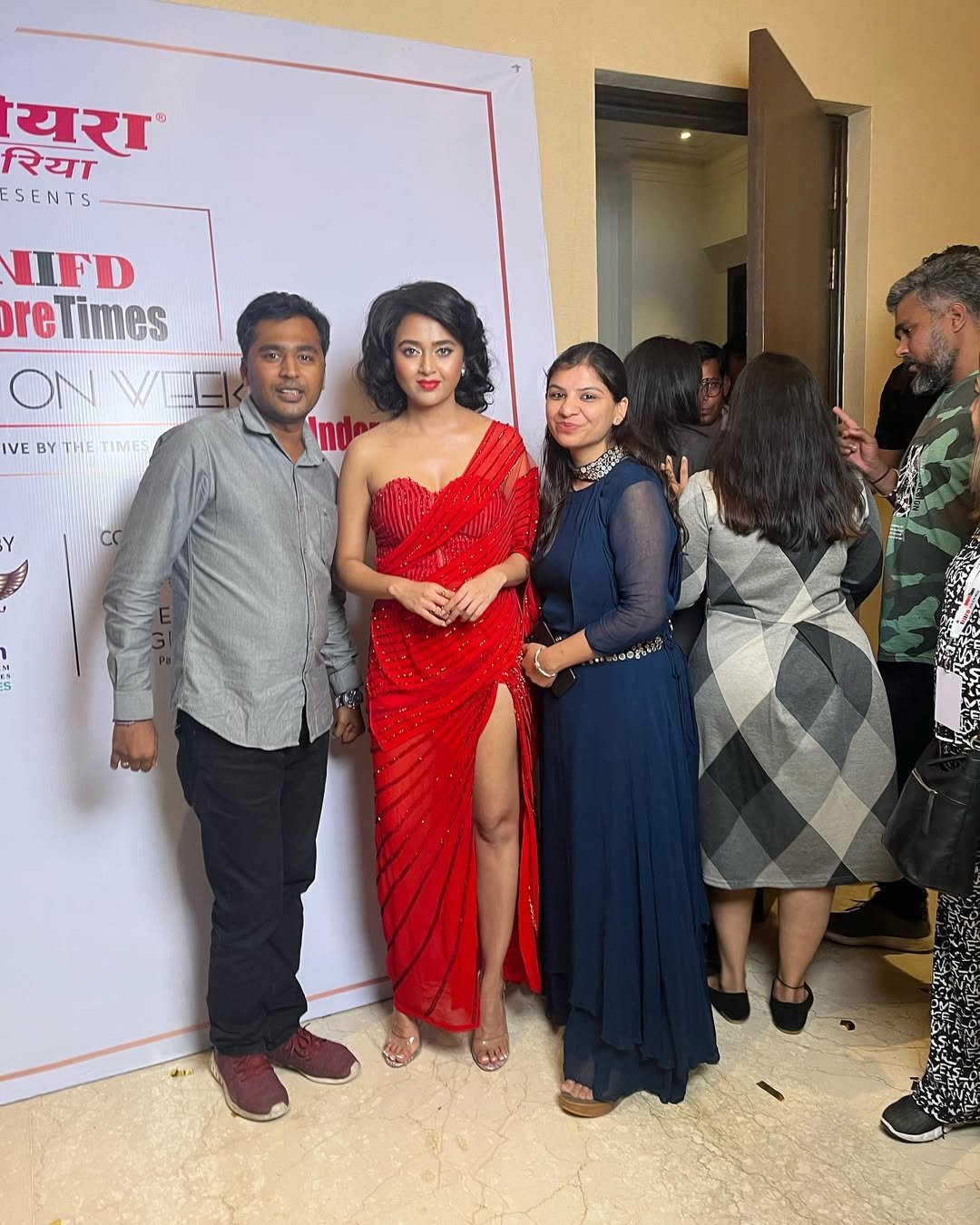 Late post had a great time with the gorgeous @tejasswiprakash for @inifdindoretimesfashionweek (1)