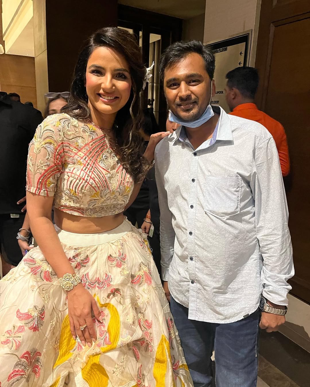Late post pleassure to work with the very talented @jasminbhasin2806 for @inifdindoretimesfashionweek